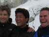Trek8848 guides and cofounders left to right Rob Casserley, Ang Nuru, Kevin Yann