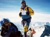 Ang Nuru on the summit of Everest