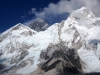 Picture postcard view of Everest from Kalha Patthar