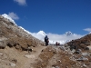 approaching lobuche hill
