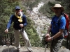 almost there the descent from Namche to the valley floor and Phungi Thanga