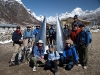 monument commemorating those who died on Everest Pheriche