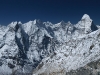 Ama Dablam right and the surrounding vista