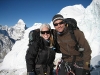 just before crampon point Ama Dablam clearly visible in the background