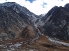 Kongma La pass the saddle in the far distance