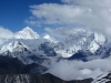 stunning views of Makalu left 5th highest mountain in the world from the Kongma La pass